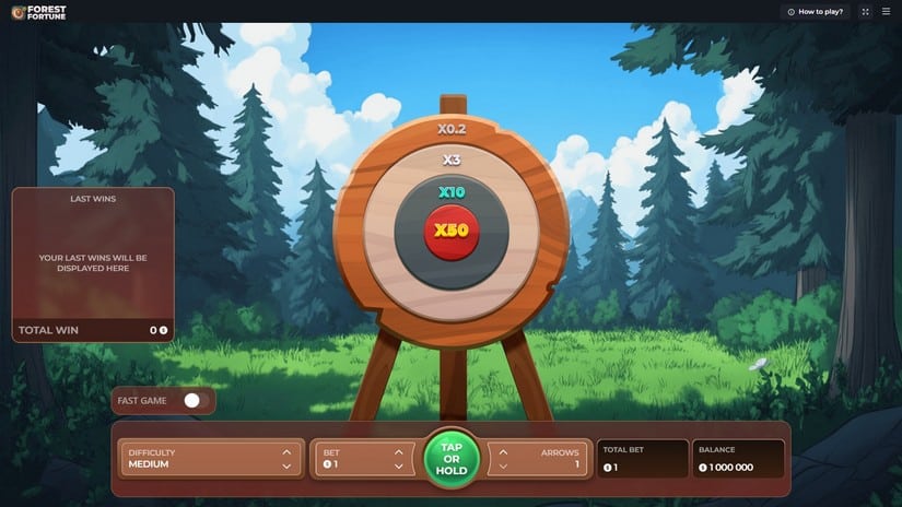 Forest Fortune slot screen 1