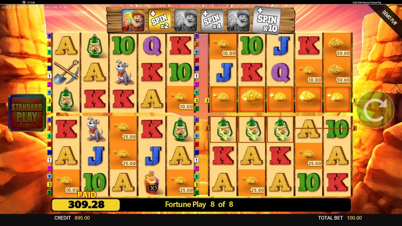 Gold Strike Bonanza Fortune Play slot screen 5