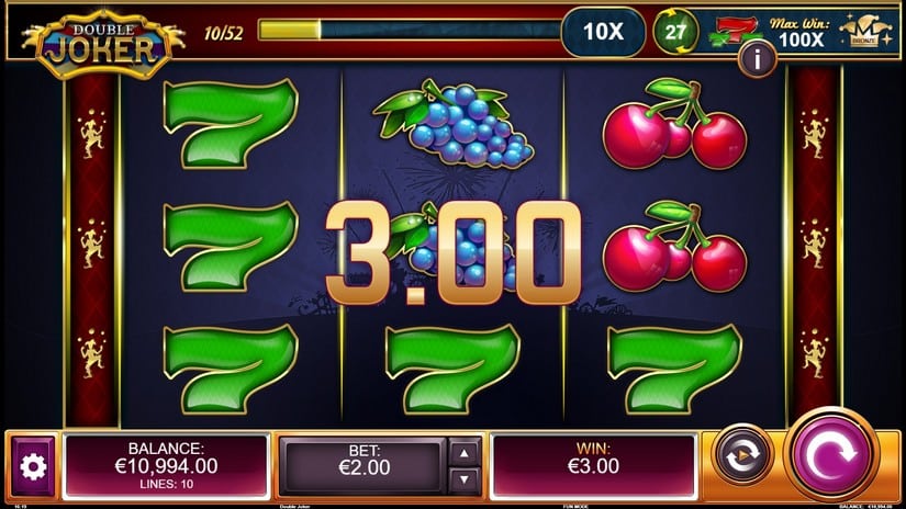 Double Joker slot screen 2