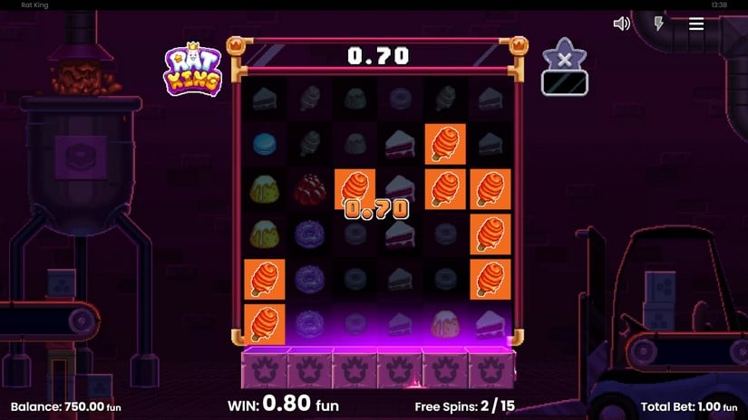 Rat King slot screen 3