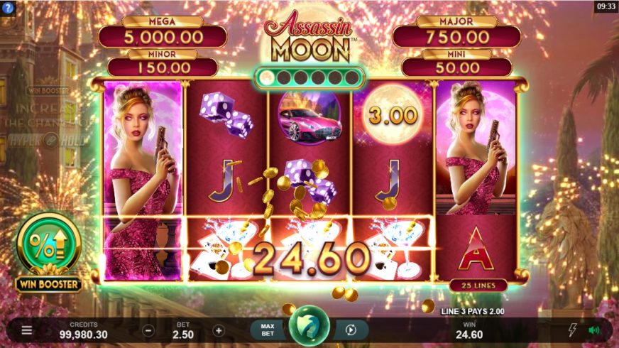 Assassin Moon slot screen 2