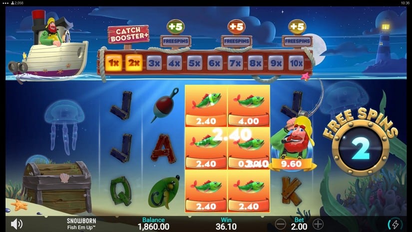 Fish ‘Em Up slot screen 5