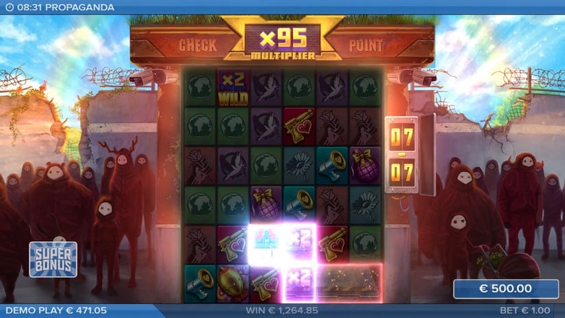 Propaganda slot screen 7