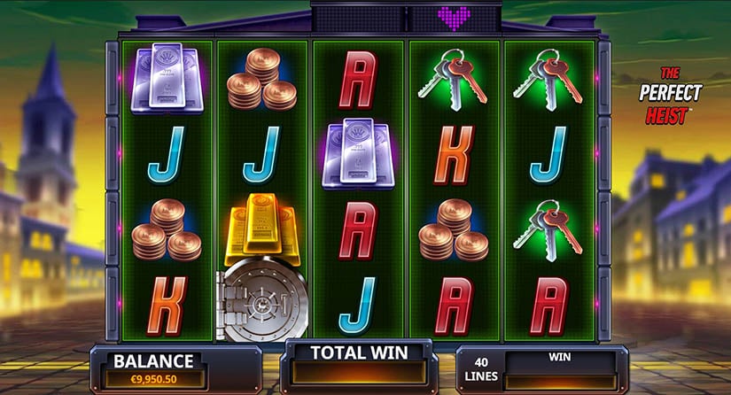 The Perfect Heist slot screen 2