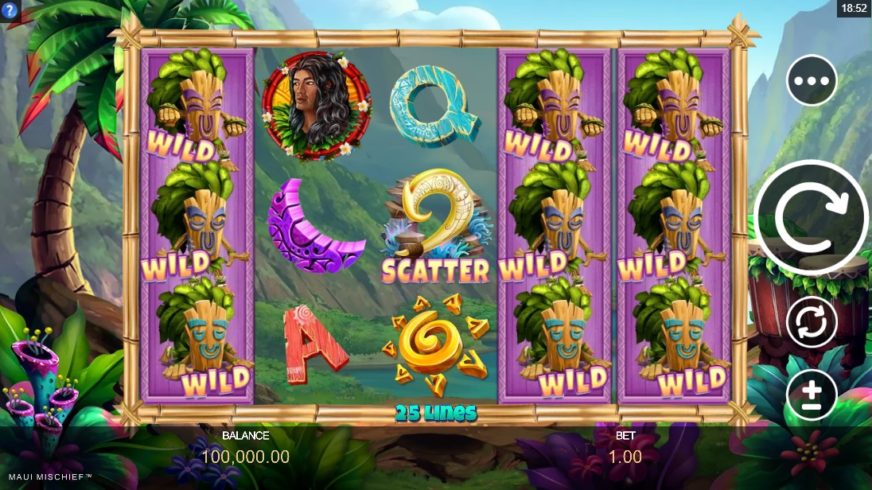 Maui Mischief slot screen 1