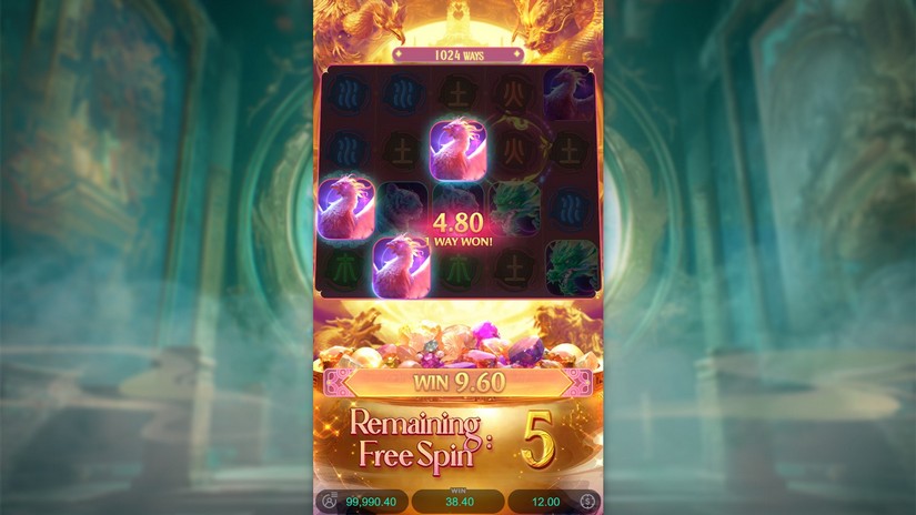 Mythical Guardians slot screen 5