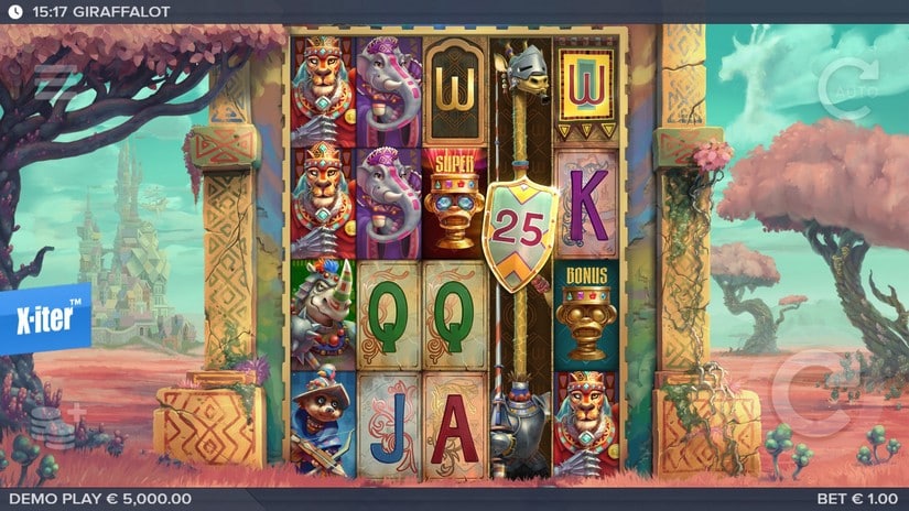 Giraffalot slot screen 1
