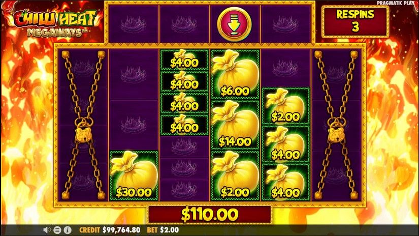 Chilli Heat Megaways slot screen 4