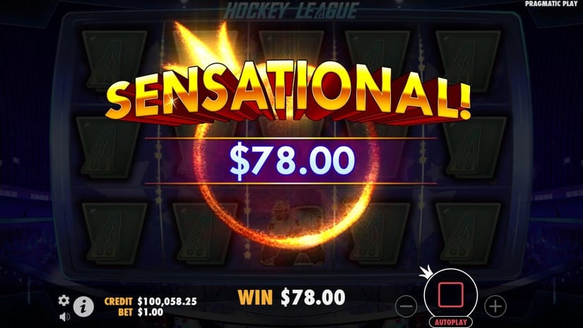 Hockey League slot screen 5