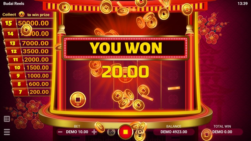 Budai Reels slot screen 6