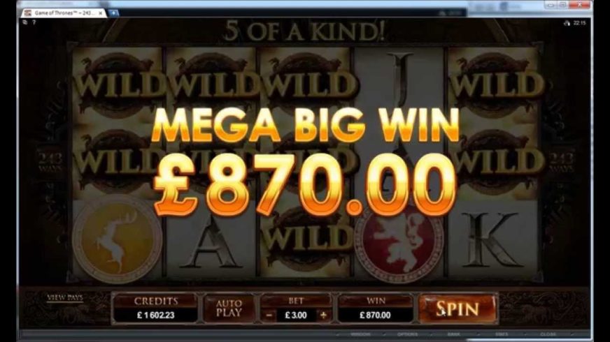 Game of Thrones slot screen 4