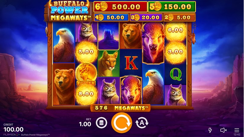 Buffalo Power: Megaways slot screen 2