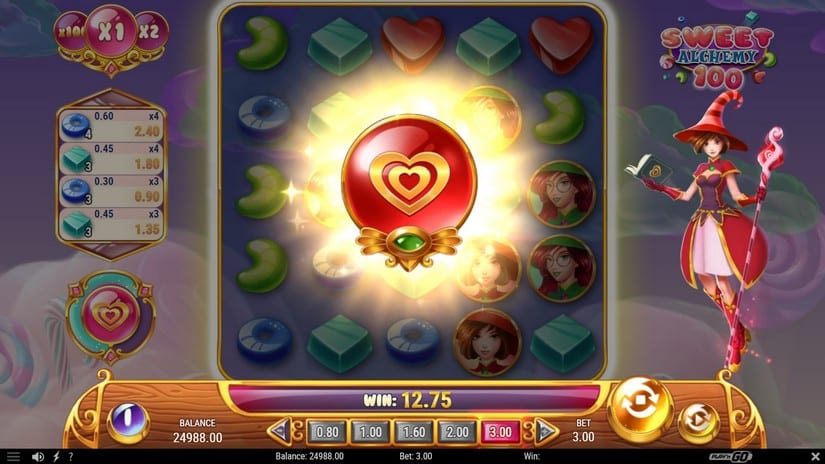 Sweet Alchemy 100 slot screen 2