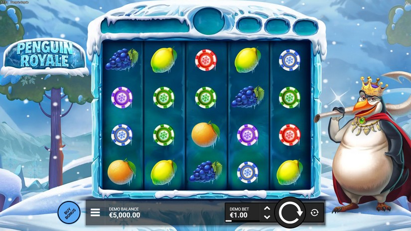 Penguin Royale slot screen 1