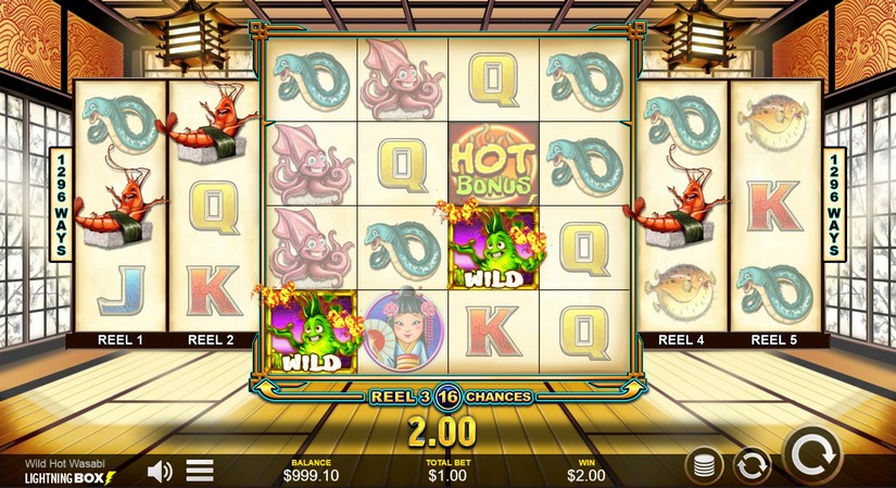 Wild Hot Wasabi slot screen 3