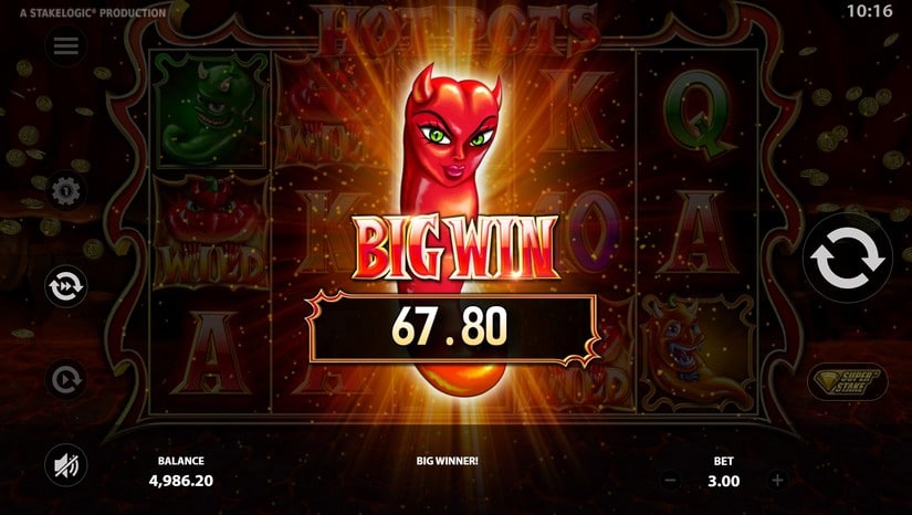 Hot Pots slot screen 5