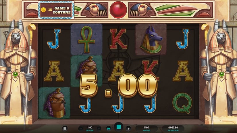 Curse of Ra slot screen 5