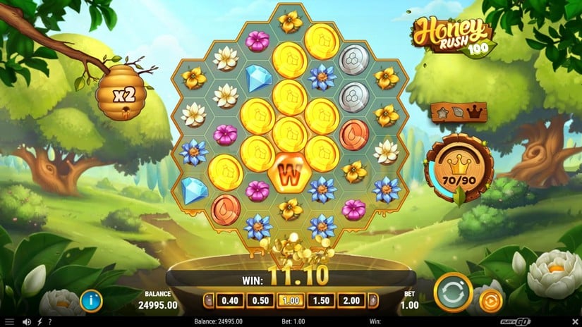 Honey Rush 100 slot screen 4