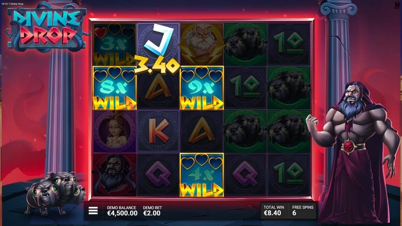 Divine Drop slot screen 5