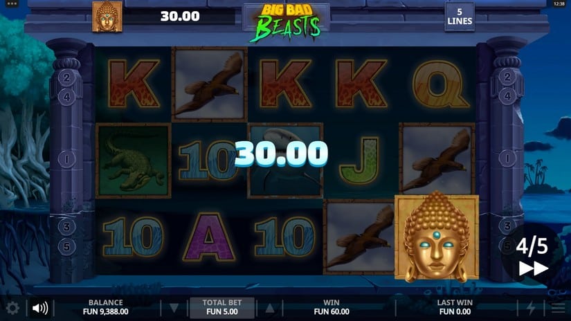 Big Bad Beasts slot screen 6