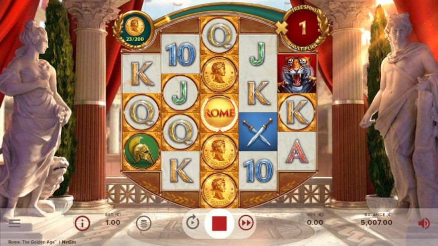 Rome: The Golden Age slot screen 5