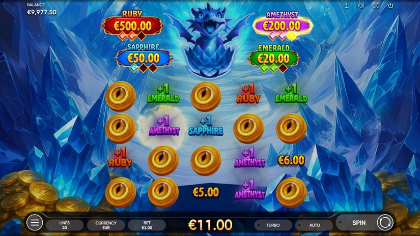 3 Royal Dracos slot screen 5