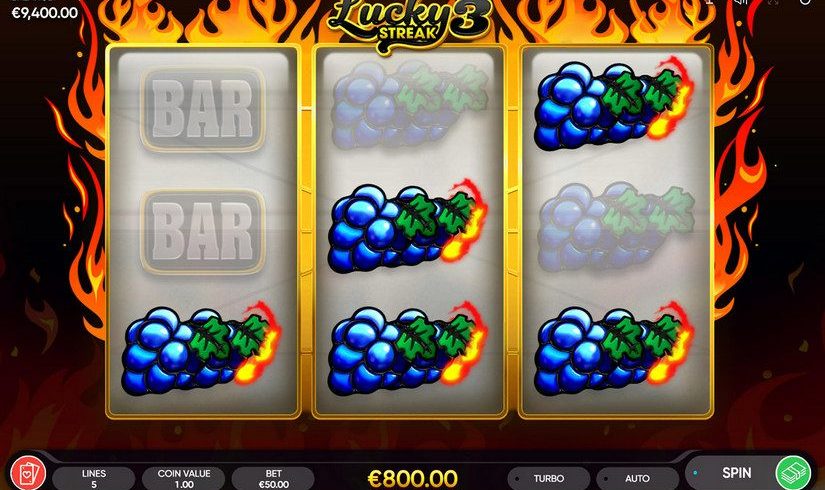 Lucky Streak 3 slot screen 2