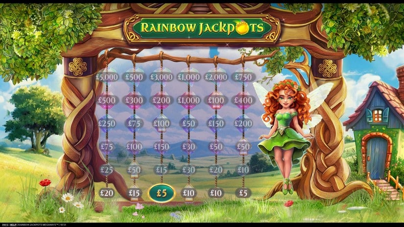 Rainbow Jackpots Megaways slot screen 4