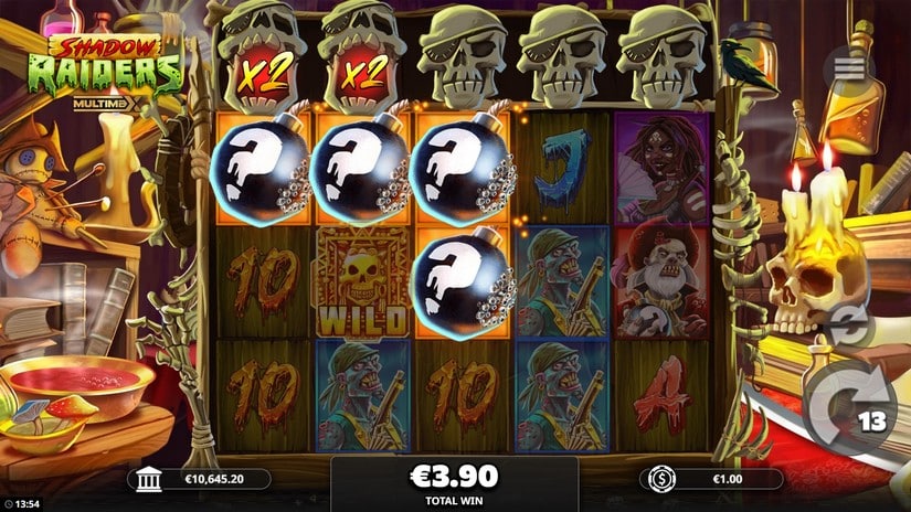 Shadow Raiders MultiMax slot screen 5