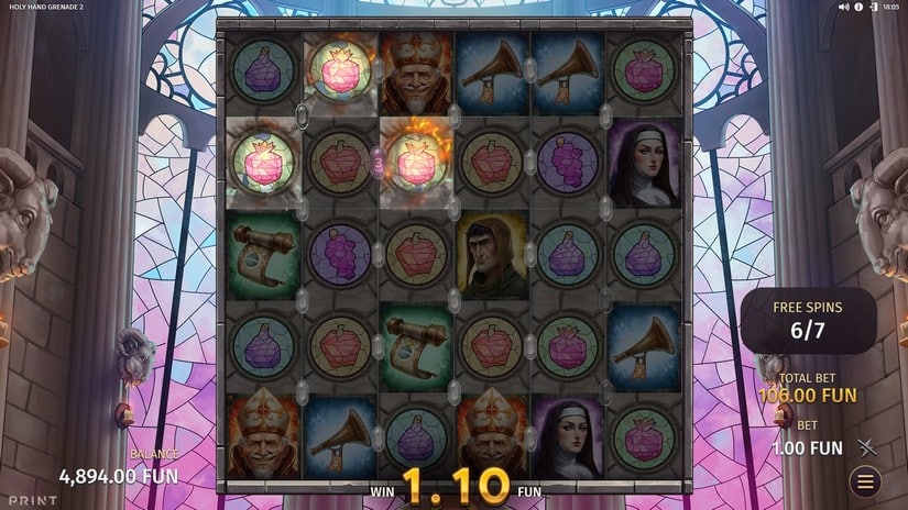 Holy Hand Grenade 2 slot screen 4