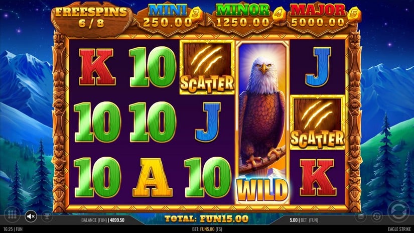 Eagle Strike Hold and Win slot screen 6