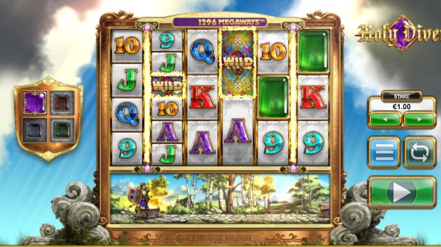 Holy Diver slot screen 3