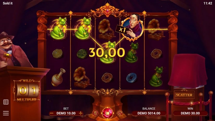 Sold It slot screen 3