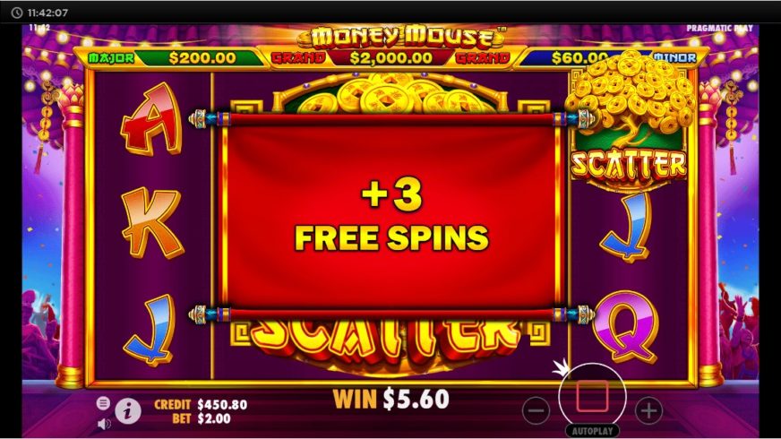 Money Mouse slot screen 5