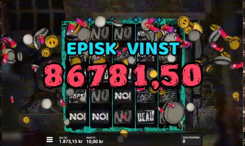 Chaos Crew slot screen 2