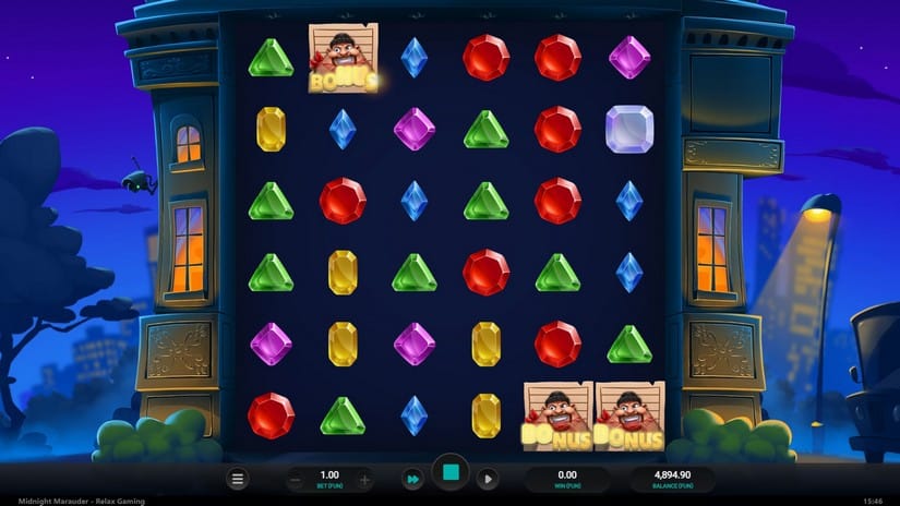 Midnight Marauder slot screen 3