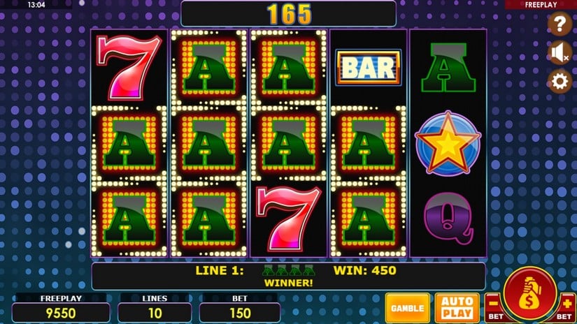 Triple Wild slot screen 4