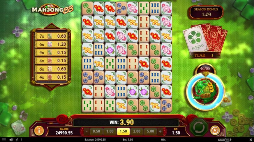 Mahjong 88 slot screen 2