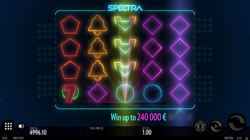 Spectra slot screen 2