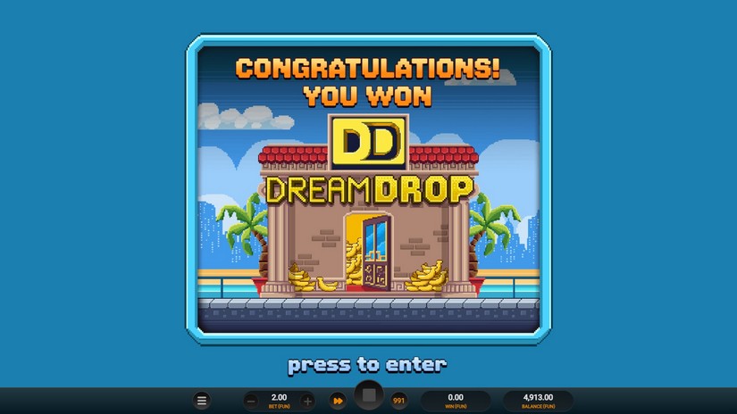 Banana Town Dream Drop slot screen 5