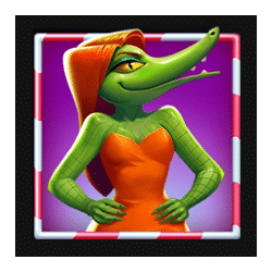 Wild Symbol of Glamour Crocodile Christmas Slot