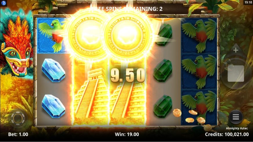 Almighty Aztec slot screen 4