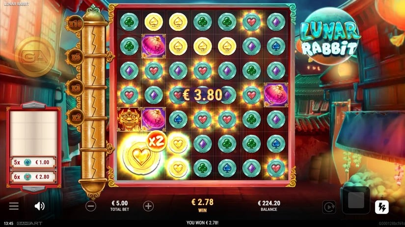 Lunar Rabbit slot screen 4