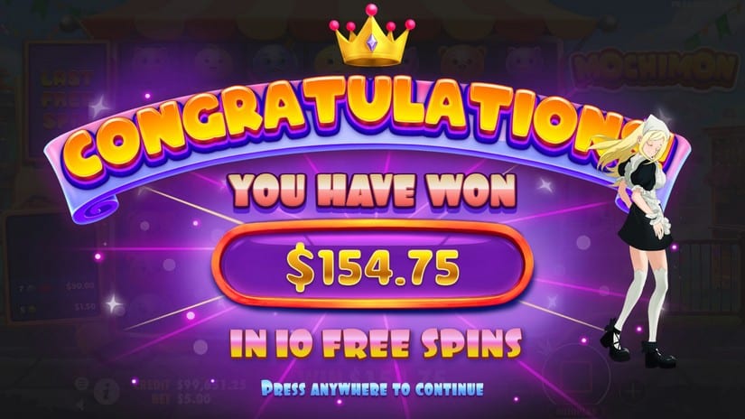 Mochimon slot screen 8