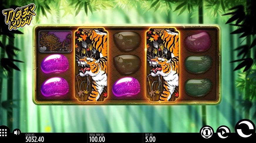 Tiger Rush slot screen 2