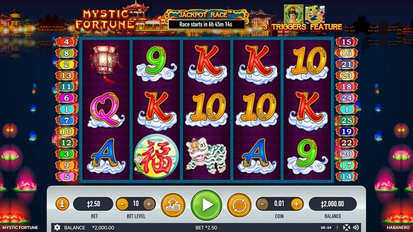 Mystic Fortune slot screen 1