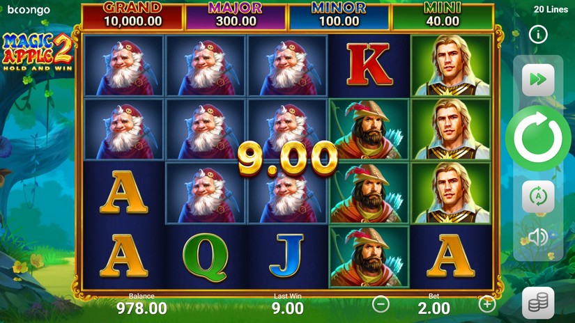 Magic Apple 2 slot screen 3