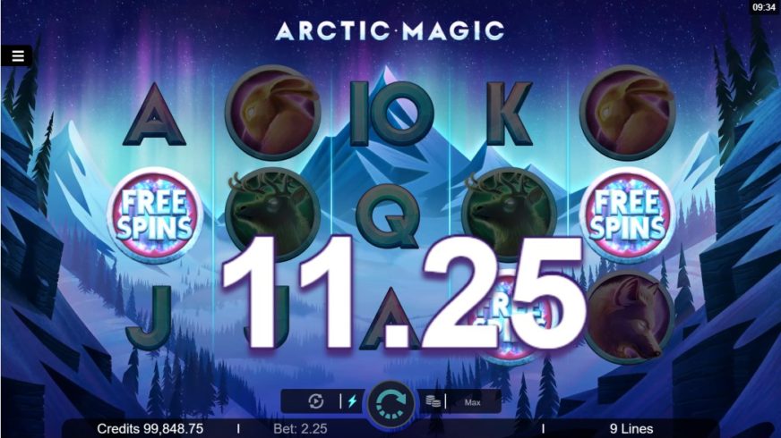Arctic Magic slot screen 3