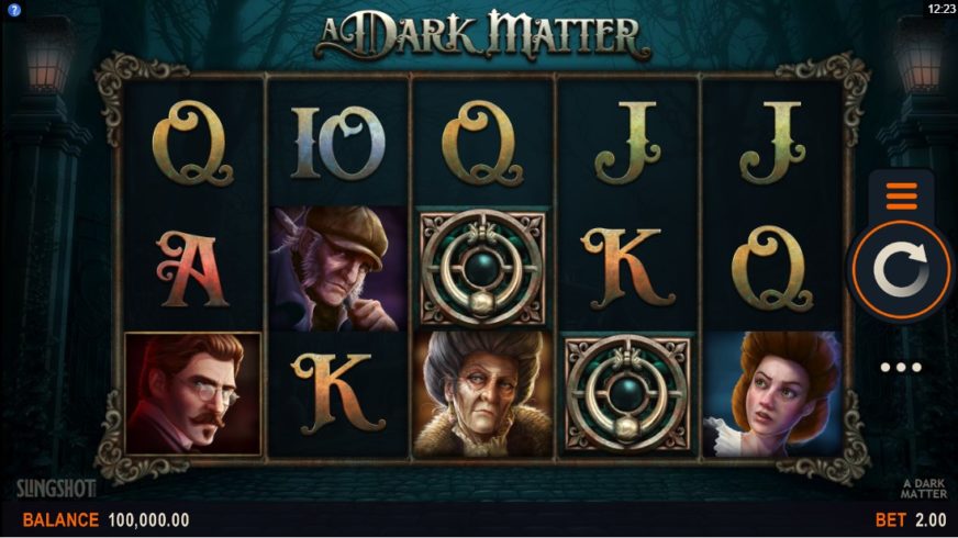 A Dark Matter slot screen 1