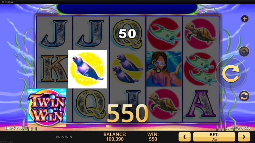 Twin Win slot screen 2